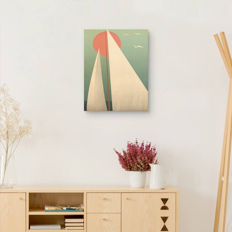 Sails III by Ryan Fowler Canvas Art Print