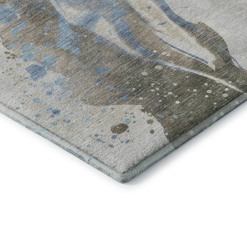 Premium Washable Super Soft Abstract Glam Mayfield Rug