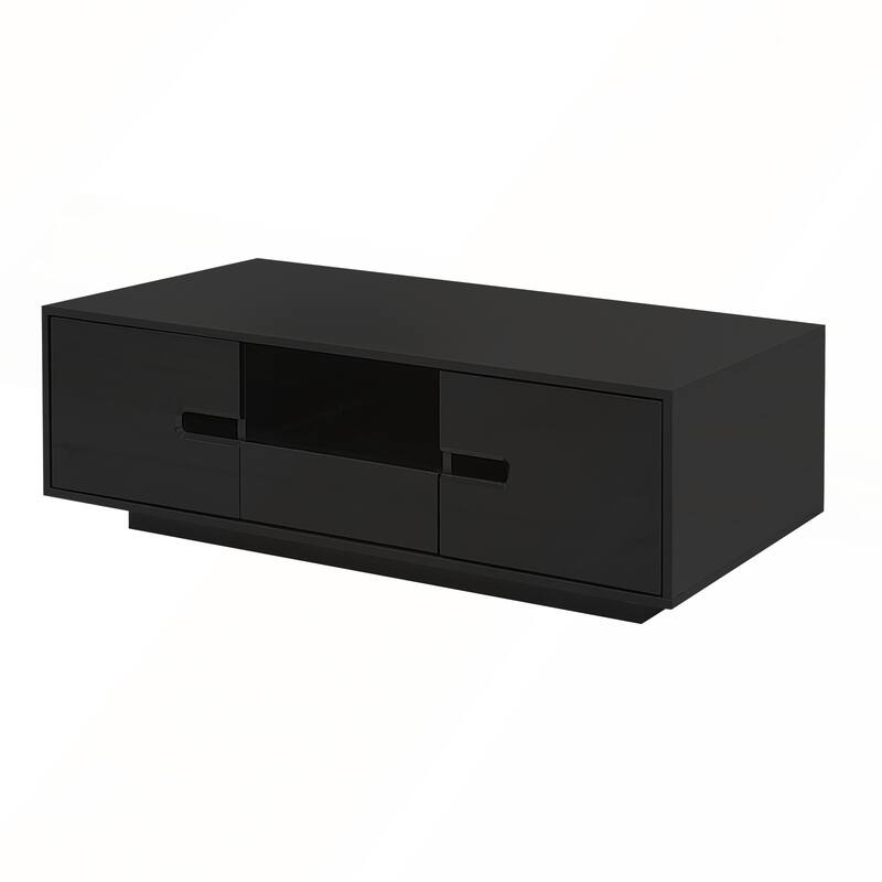 Modern High Glossy Rectangle Coffee Table