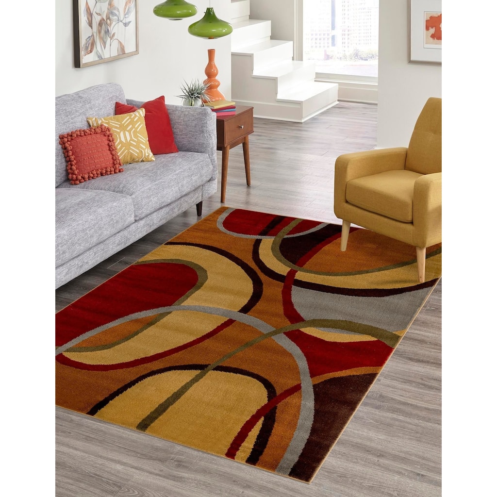 Contemporary Rietveld Collection Area Rug