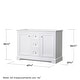 preview thumbnail 8 of 17, Wyndham Collection Avery 48" Double Free Standing Vanity Cabinet Only