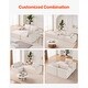 preview thumbnail 35 of 36, UIMOSO Modular Sectional Sofa, Modular Sofa Deep Seat, Cloud Sectional Couch with High Rebound Sponge and Density