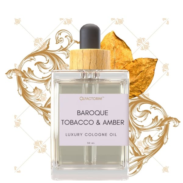 Baroque Tobacco & Amber For Him Luxury Cologne Oil 30ml - Bed Bath & Beyond 
