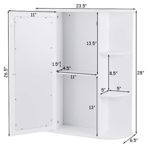 Twin Star Home Freestanding 24 Single Bathroom Vanity Set