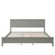 King Size Wood Platform Bed with Headboard - Bed Bath & Beyond - 38958319