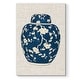 preview thumbnail 1 of 8, Blue & White Ginger Jar-Premium Gallery Wrapped Canvas