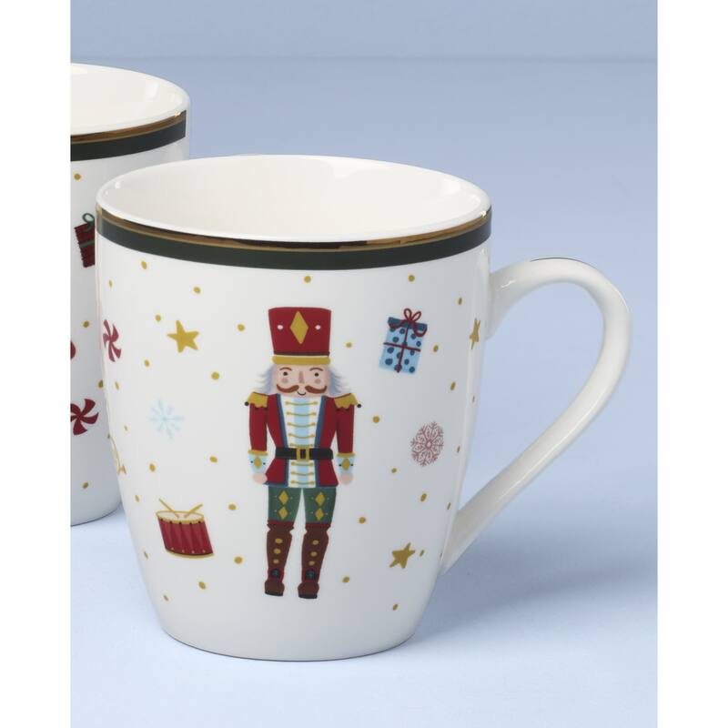 Lenox Nutcracker Ballet Mugs, Set of 4