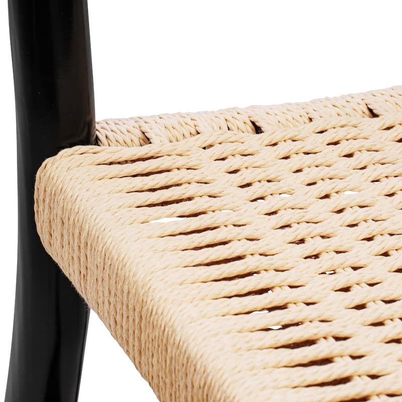 Poly and Bark Ray Dining Chair 2.0 (Set of 2) - Solid Wood Frame