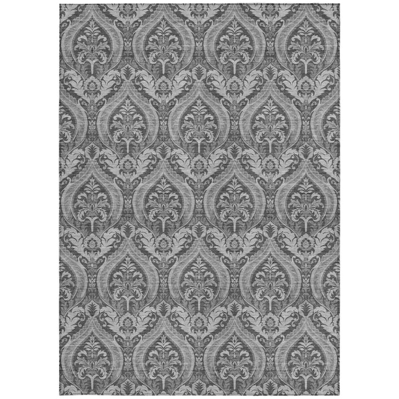 Pami Garden-Inspired Weather Resistant Versatile Elegance Outdoor Rug