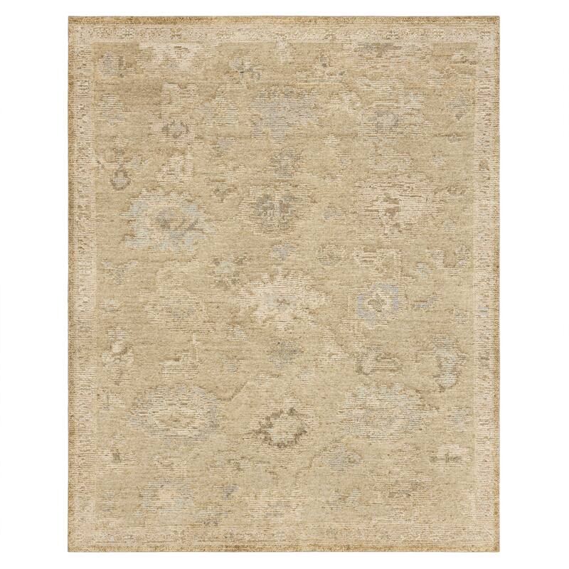 Karastan Berkswell Ornamental Hand Knotted Area Rug - 9' x 12' - Brown - Rectangle