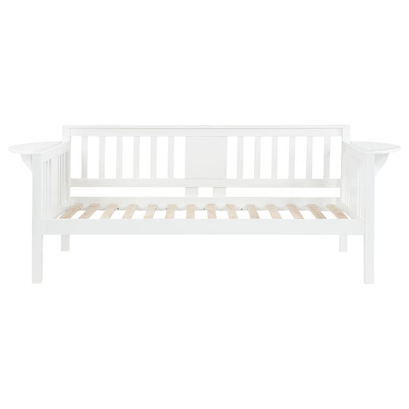 Bethany Wood Twin Daybed with Drop-down Tables