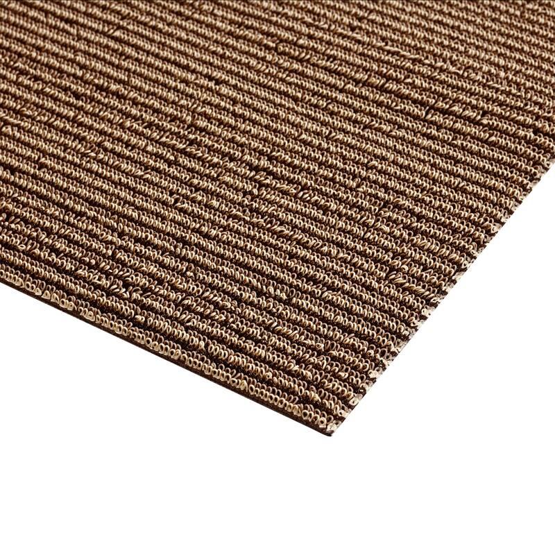 Nautica PVC Loop Utility Indoor/Outdoor Striped Mat