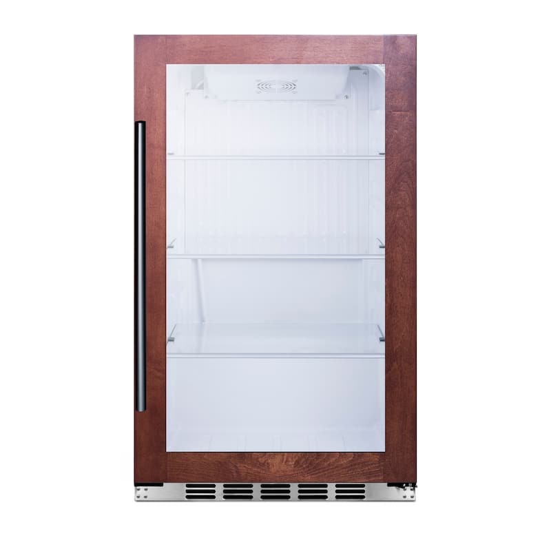 Summit 19 Inch Wide 3.13 Cu. Ft. Beverage Center - Panel Ready