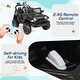 preview thumbnail 6 of 29, EROMMY Motorized Kids Ride on Jeep Car, 12V 4.5AH Battery Powered Electric Vehicle with 2.4G Remote Control, Light and Music
