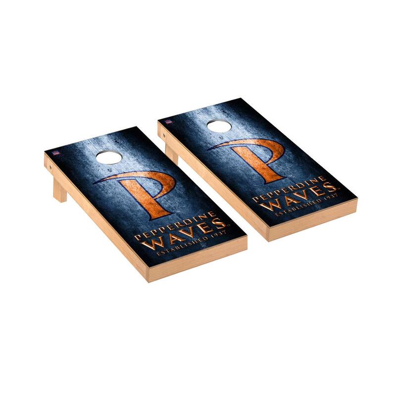 Pepperdine Waves Museum Cornhole Board Set