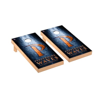 Pepperdine Waves Museum Cornhole Board Set