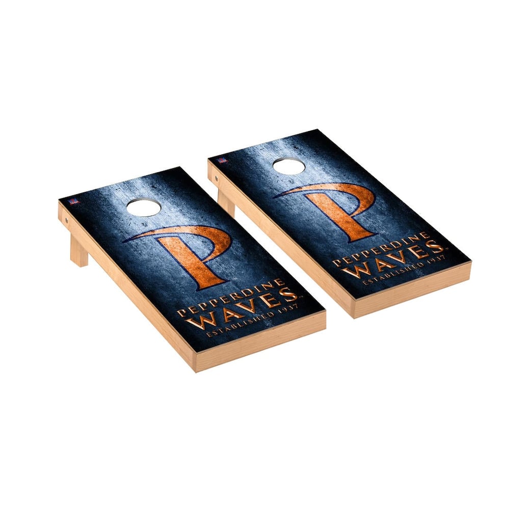 Pepperdine Waves Museum Cornhole Board Set