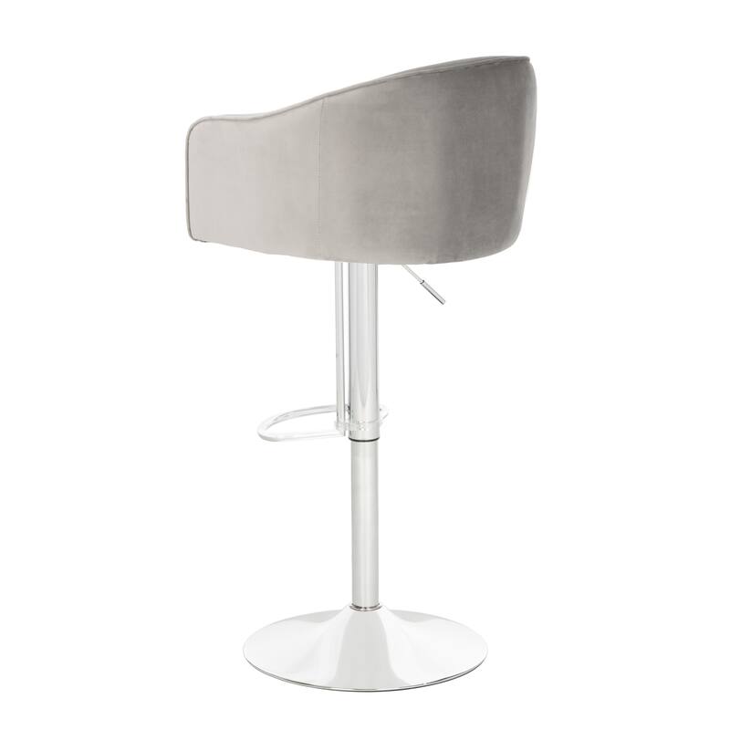 SAFAVIEH Couture Hedviga Adjustable 35-inch Bar Stool - 21Wx21Dx44H