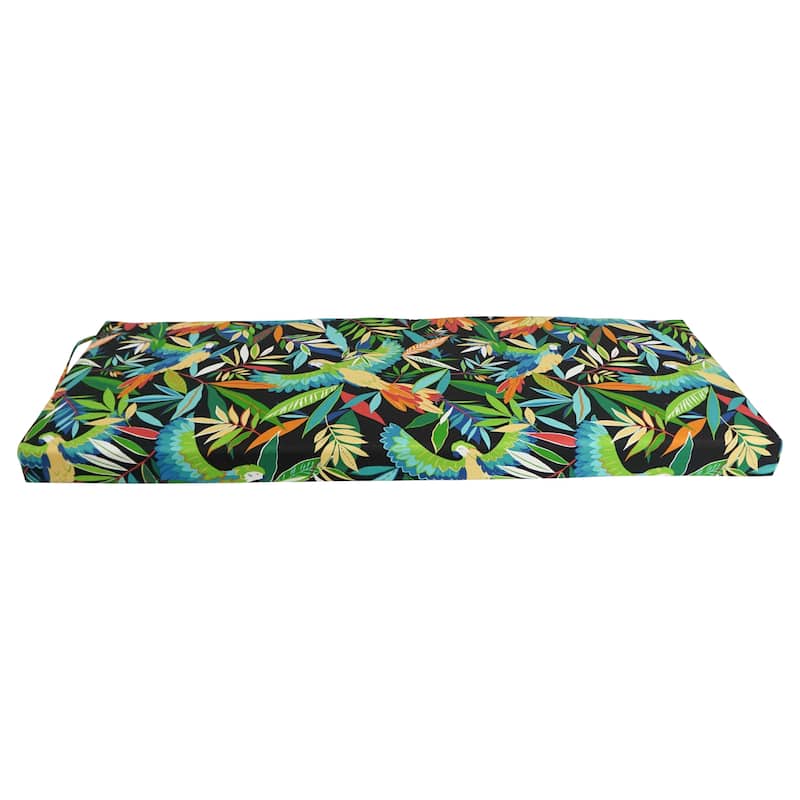 Blazing Needles 54-inch All-Weather Bench Cushion - 54 x 19