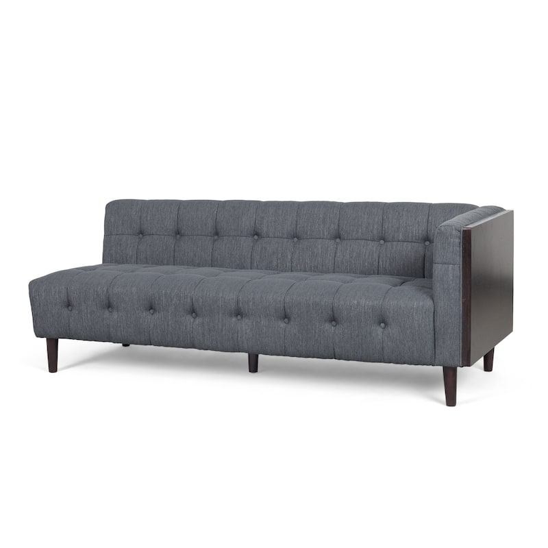 Clermont Mid-century Tufted Sectional Sofa by Christopher Knight Home - 114.00" L x 114.00" W x 30.75" H