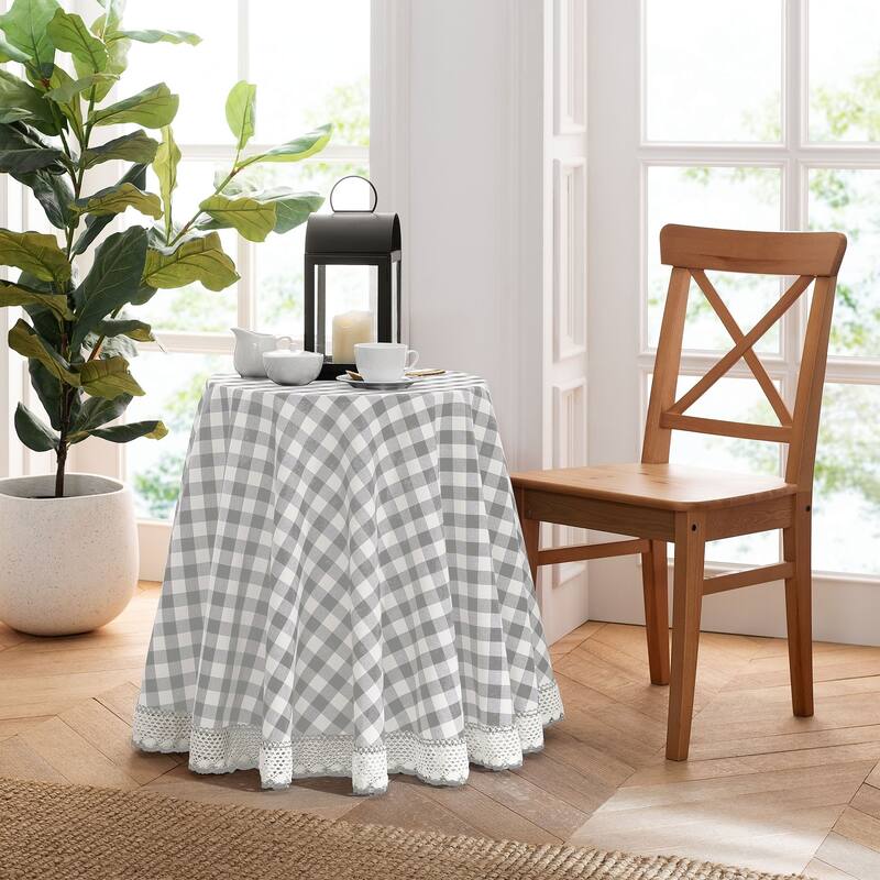 Achim Buffalo Check Tablecloth