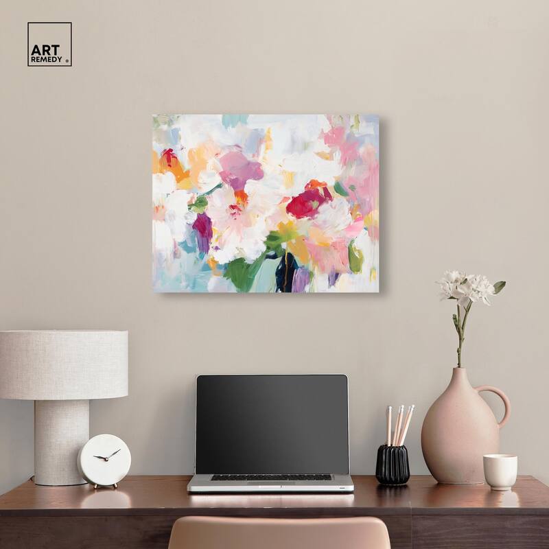 Bold Brushstroke I Canvas by Art Remedy, Gallery Wrapped