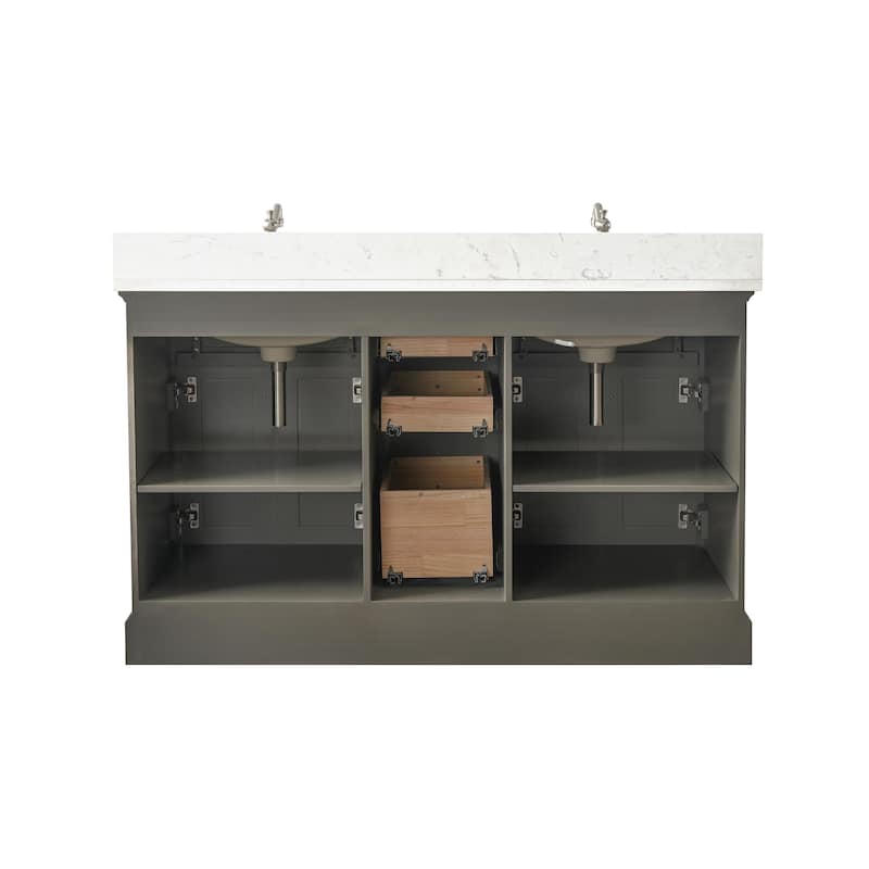 Sudio Design Thompson 54" Double Bathroom Vanity
