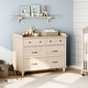 preview thumbnail 32 of 33, Farmhouse Kids Dresser with 5/6 Drawers, Wood Baby Dresser for Nursery
