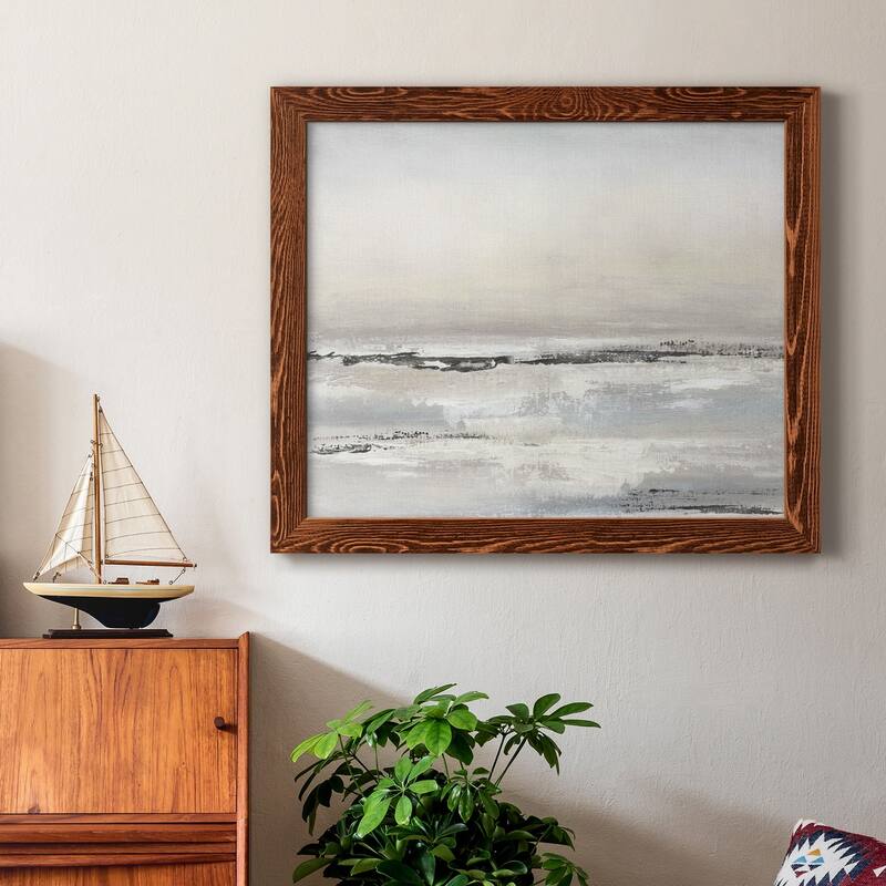 Distant Fog-Premium Framed Canvas - Ready to Hang