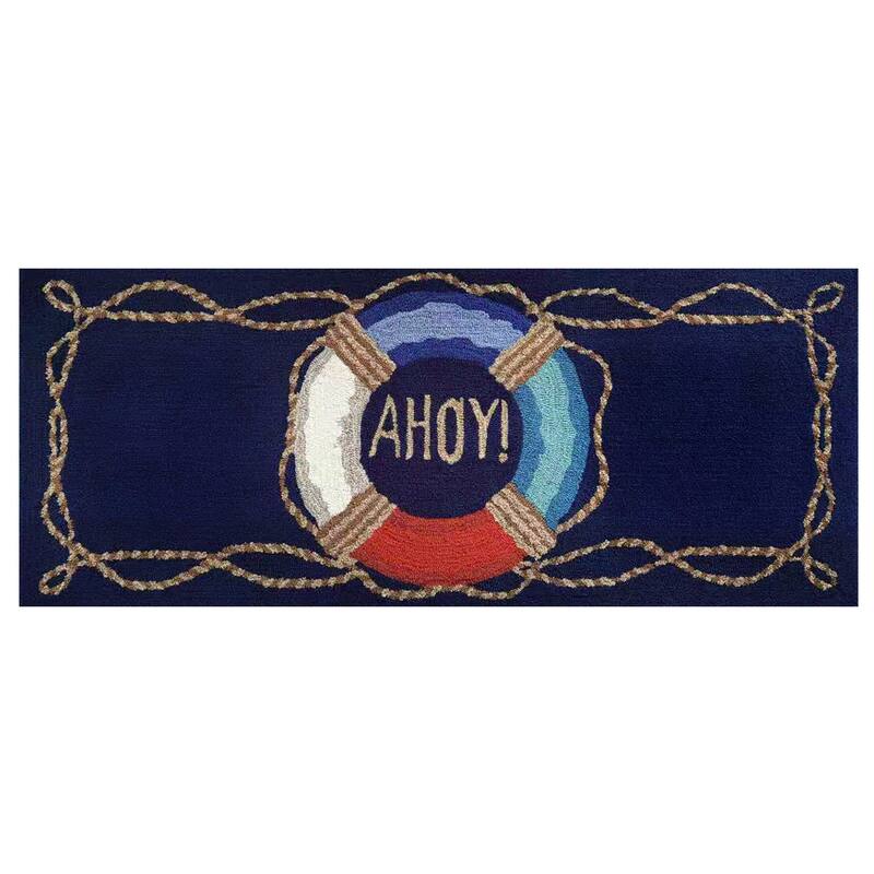 Liora Manne Frontporch Ahoy Indoor/Outdoor Rug