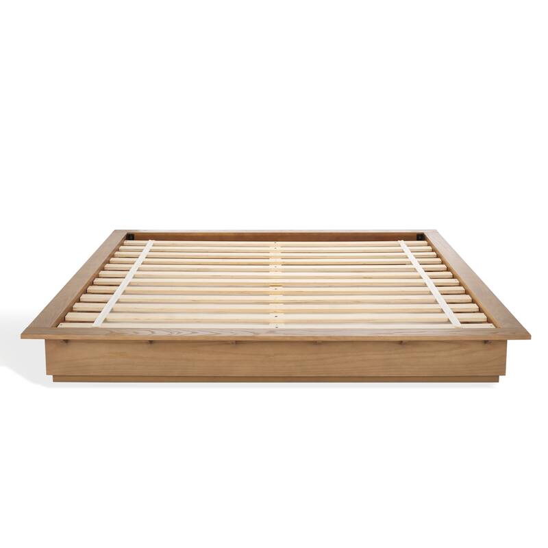 SAFAVIEH Couture Celsia Wood Bed Frame - Natural - King