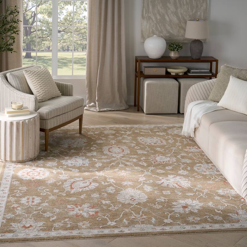 Nourison Asher Bordered Area Rug