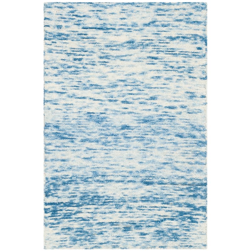SAFAVIEH Handmade Himalaya Joanneke Modern Wool Rug - 2' x 3' - Blue
