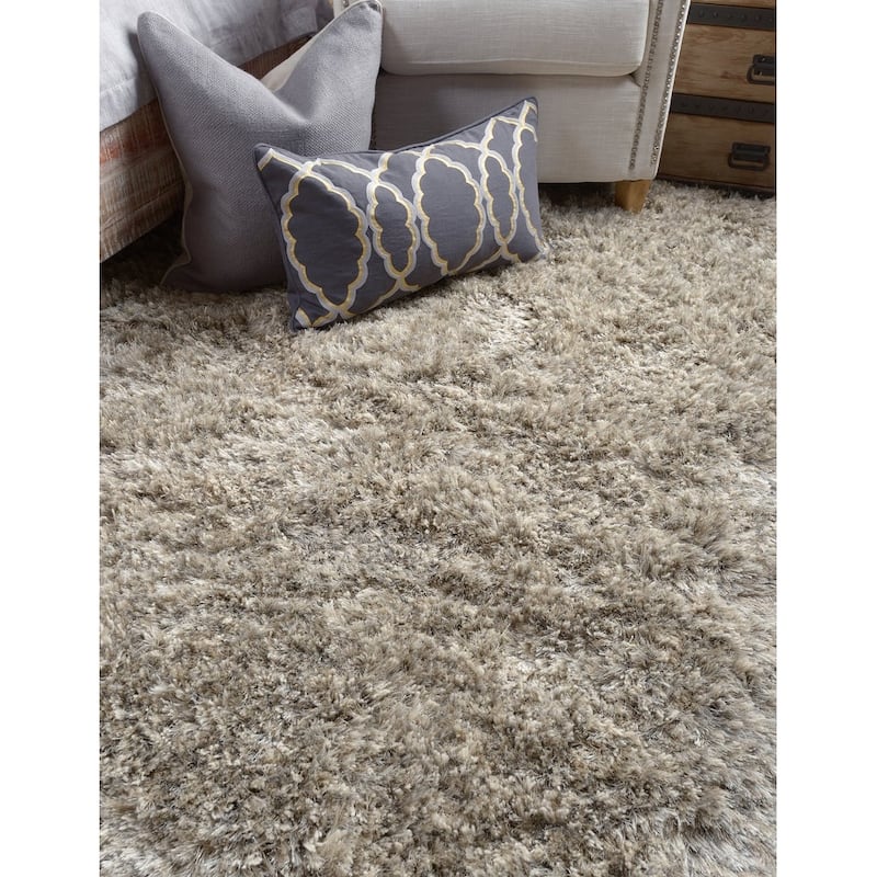 Elegante Handwoven Shag Area Rug by Kosas Home