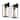 C Cattleya 2 Pack Dusk to Dawn Matte Black Outdoor Wall Light with Cylinder Clear Glass Shade