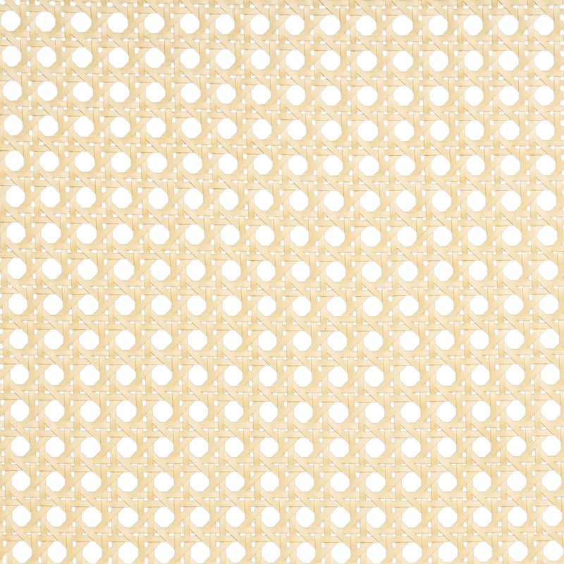 2-Piece Dining Room Arm Chairs Set with Square Rattan Backrest