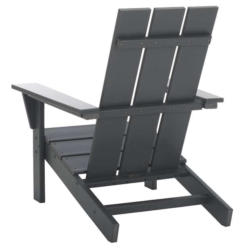 SAFAVIEH Outdoor Living All Weather Adirondack Chair - 29"W x 32"D x 33"H