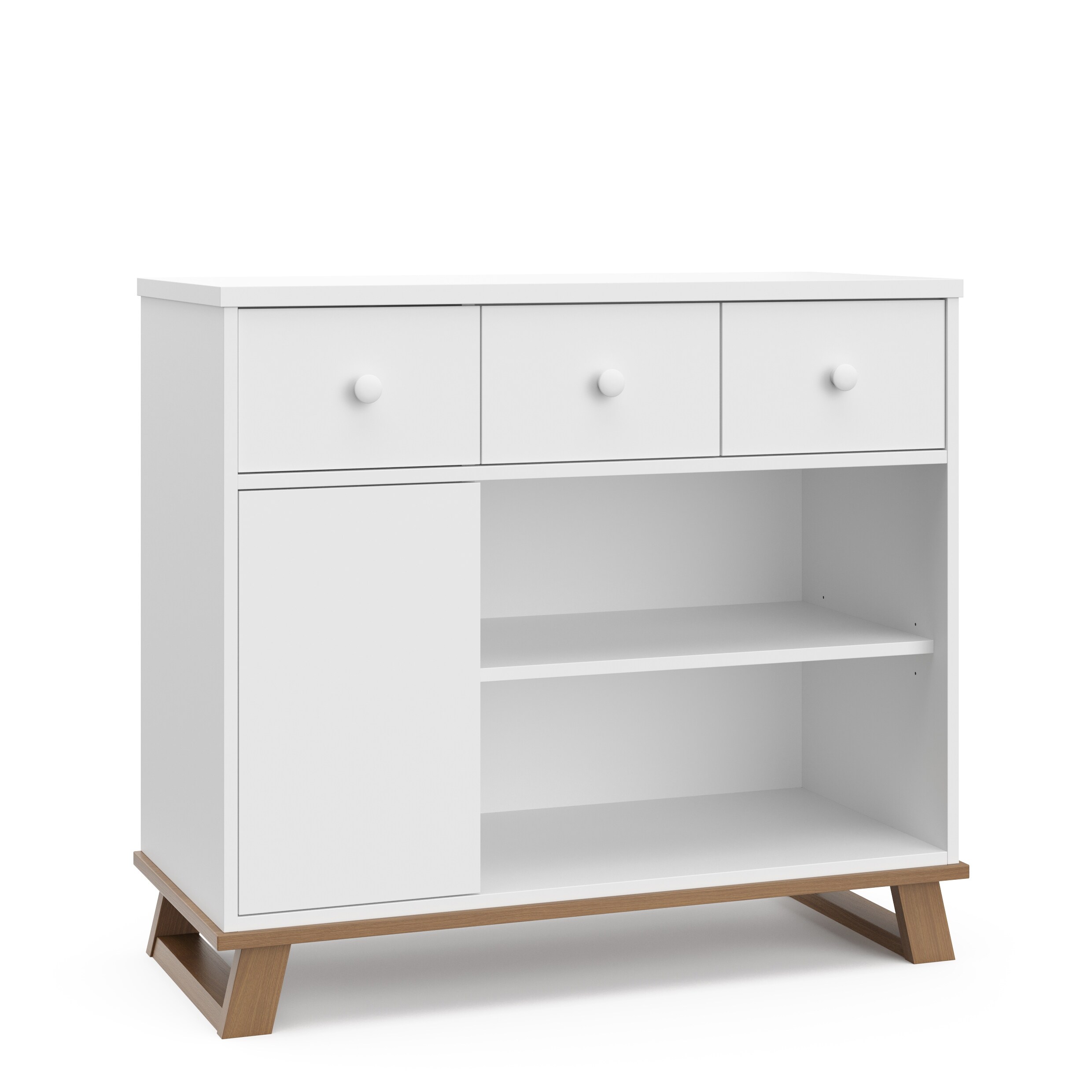 Storkcraft Modern Nursery Changing Table Combo Dresser Bed Bath