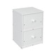 preview thumbnail 11 of 24, Wood Loft Bed with Guardrails&Ladder, Built-in Desk, a Storage Cabinet of 2 Drawers