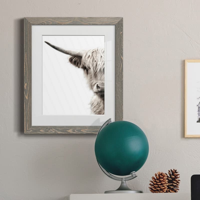Highland Cattle-Premium Framed Print - Ready to Hang