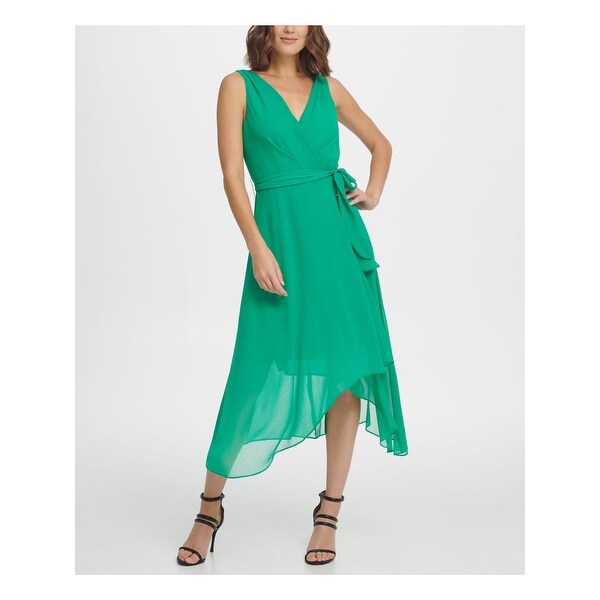 Dkny green dress clearance