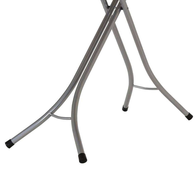 Household Essentials Wide Steel Top Ironing Board with Fixed Iron Rest