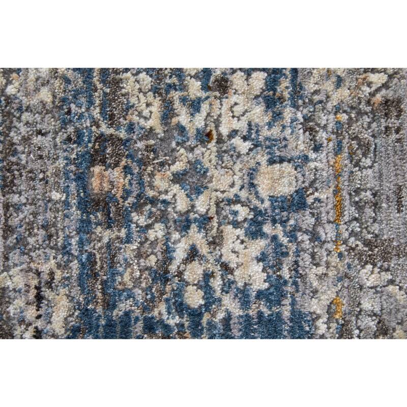 Grand Bazaar Ennis Machine Made Distressed Transitional Area Rug