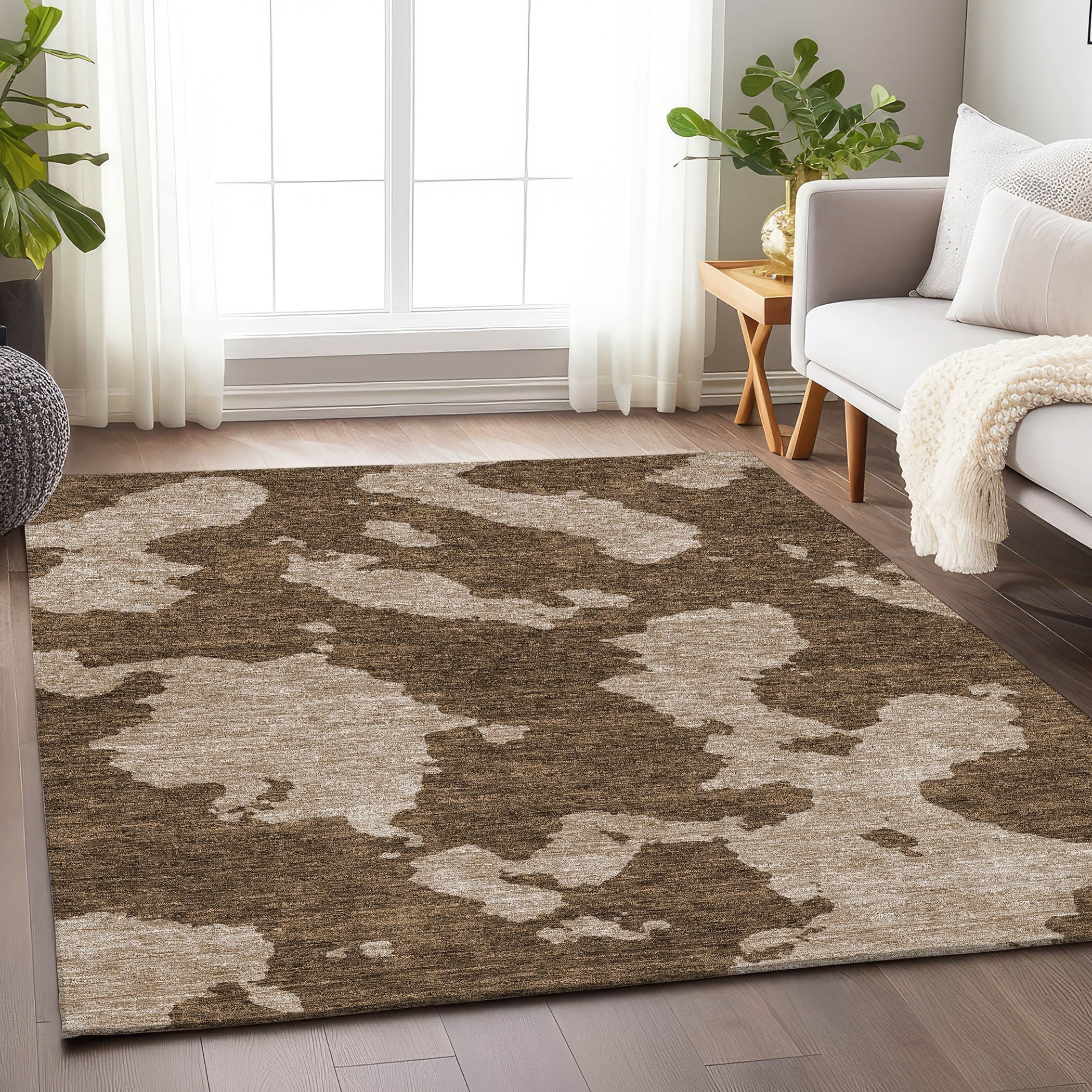 Premium Washable Super Soft Contemporary Islands Mayfield Rug
