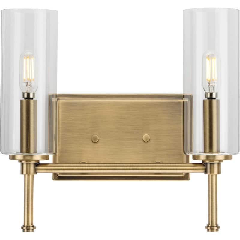 Progress Lighting P300357 Elara 2 Light 13" Wide Bathroom Vanity Light