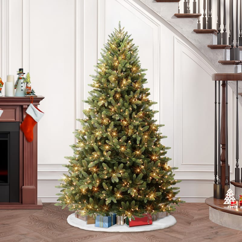 Puleo International 6.5 ft. Pre-lit Westford Spruce Artificial Christmas Tree - 6.5 Foot