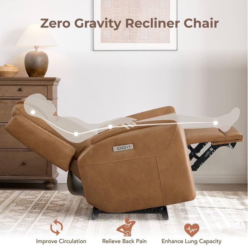 Spruce & Spring Zero Gravity Power Recliner Chair for Adults