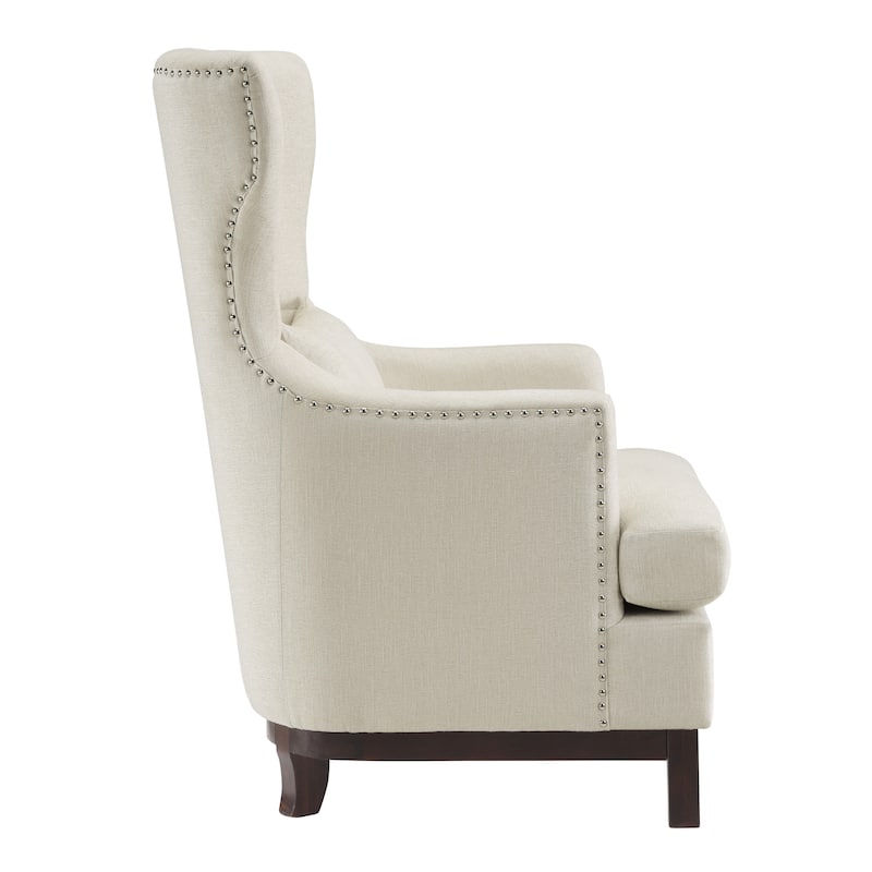 Paighton Tufted Wingback Accent Chair