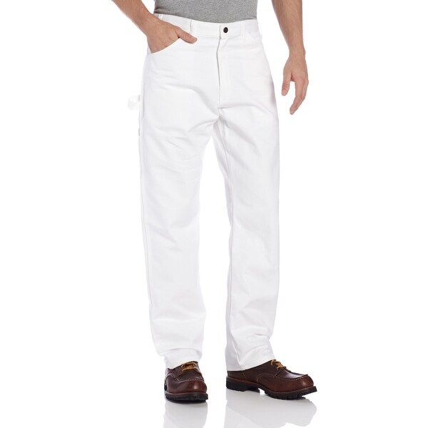 dickies work pants white