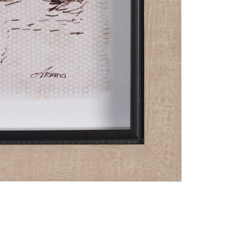 On the Shore I Framed Art Print